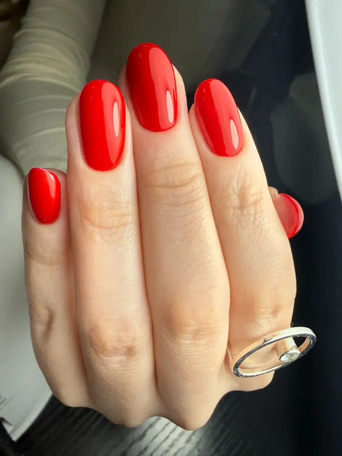 Russian gel manicure by Aia