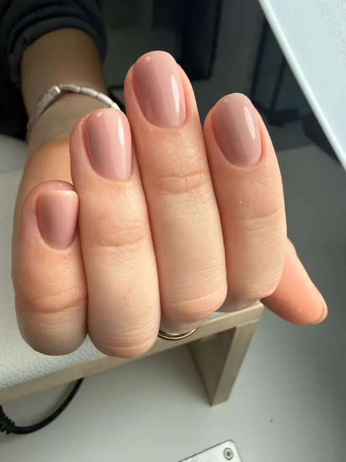 Russian gel manicure by Aia