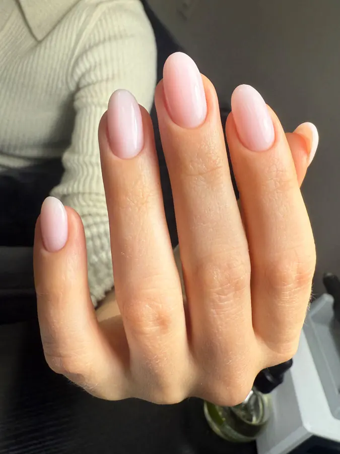 Russian gel manicure by Aia