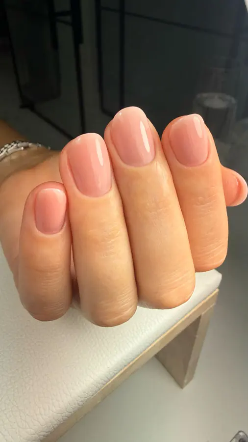 Russian gel manicure by Aia