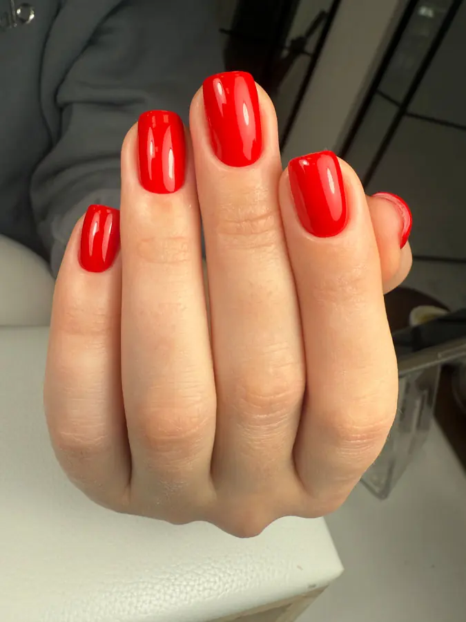 Russian gel manicure by Aia