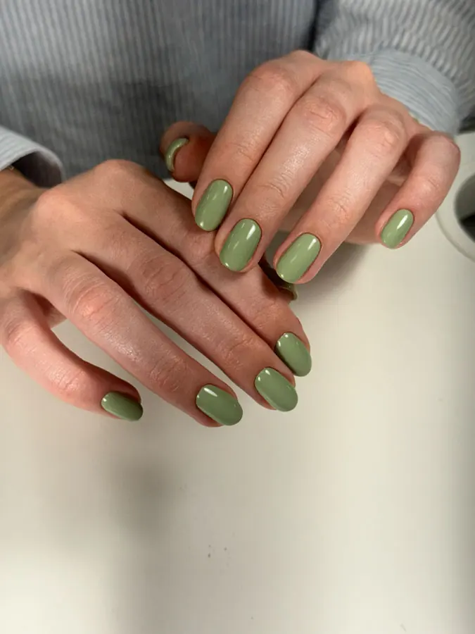 Russian gel manicure by Alina