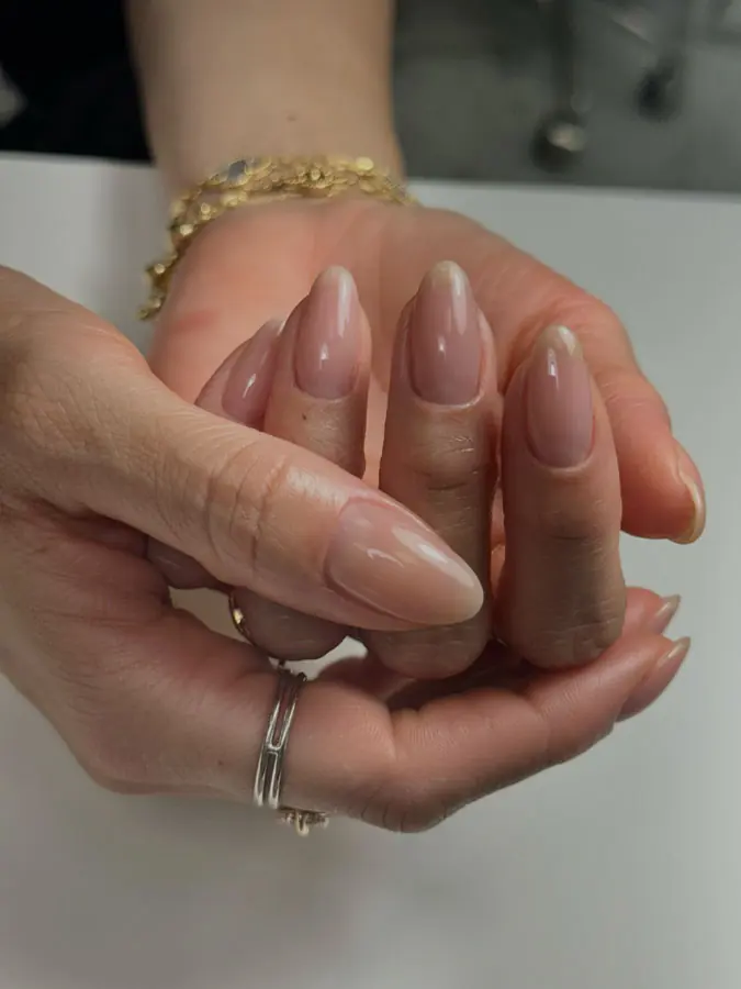 Russian gel manicure by Alina