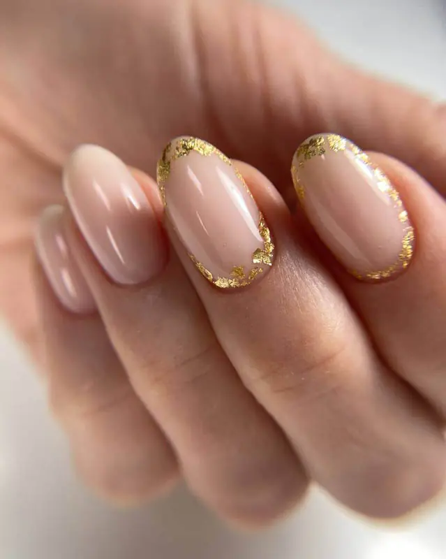 Bridal gel manicure in NoMad