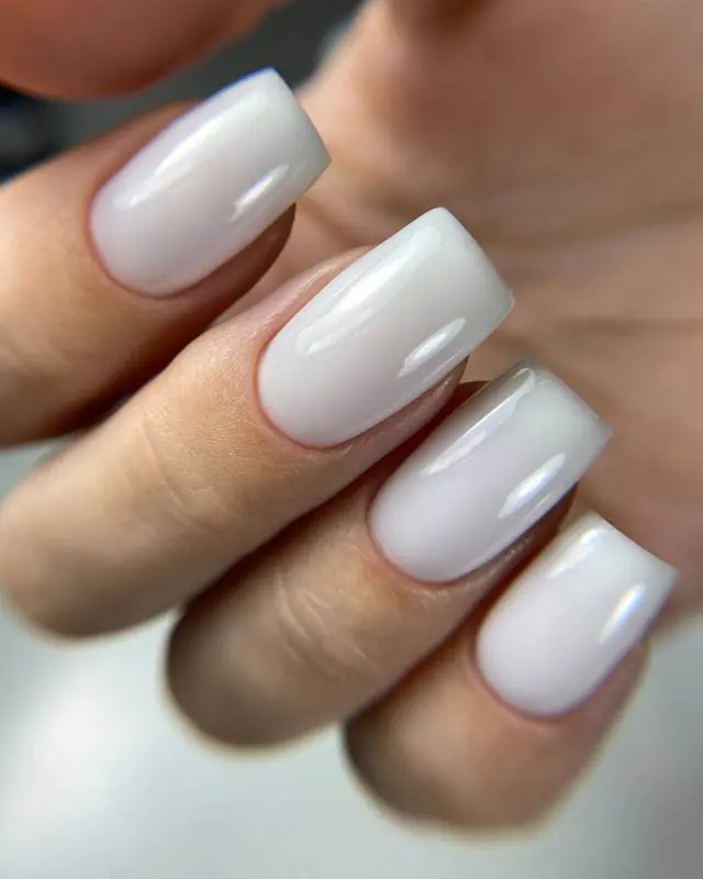 Refined bridal manicure near Flatiron