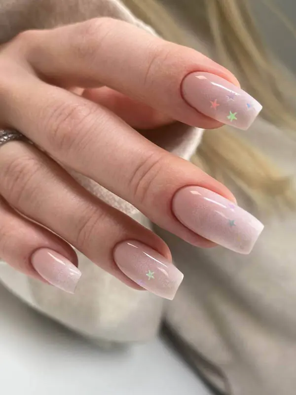 Structured Russian hard gel manicure in Manhattan