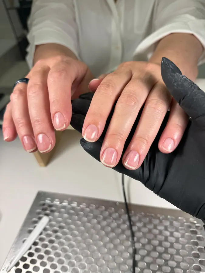 Japanese manicure by Julia