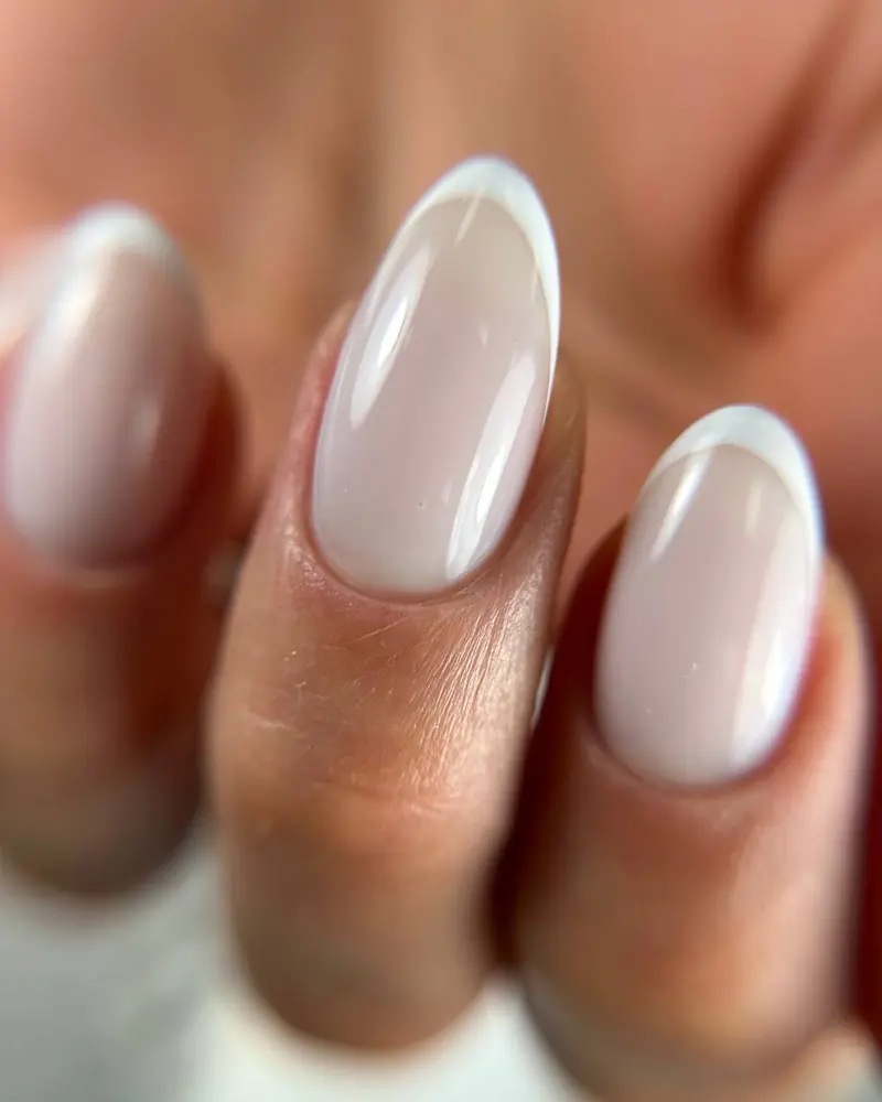 Sample neutral manicure shown as a placeholder for Alina's portfolio