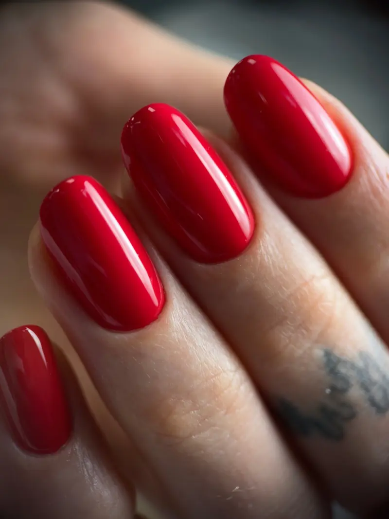 Sample manicure shown as a placeholder for Alina's portfolio