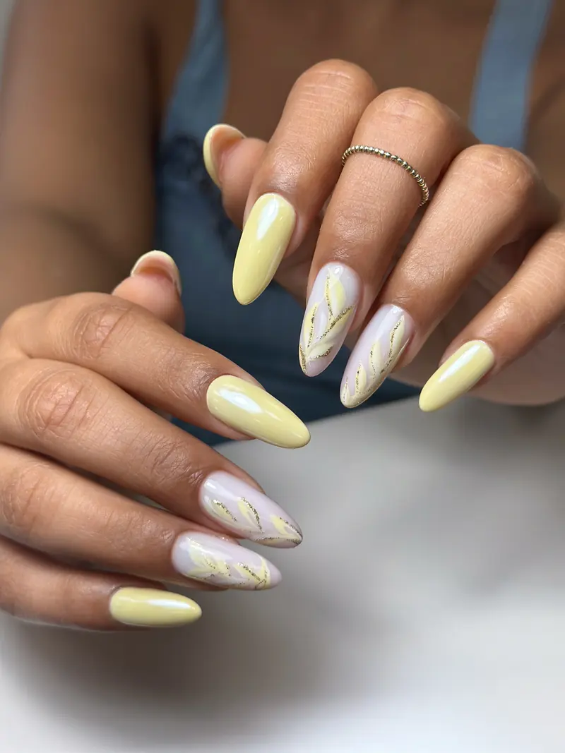 Sample manicure shown as a placeholder for Alina's portfolio
