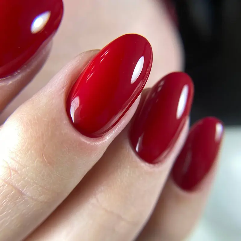Sample colorful manicure shown as a placeholder for Aia's portfolio