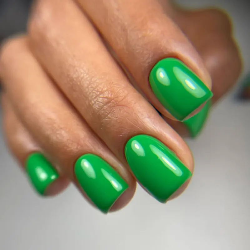 Sample regular polish manicure shown as a placeholder for Elena's portfolio