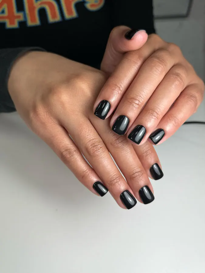 Russian gel manicure by Olha