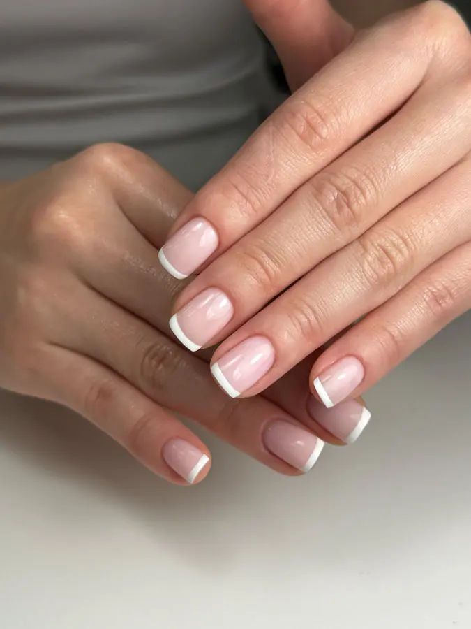 French gel manicure by Olha