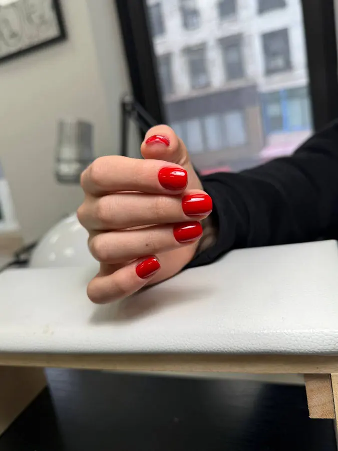 Russian gel manicure by Julia