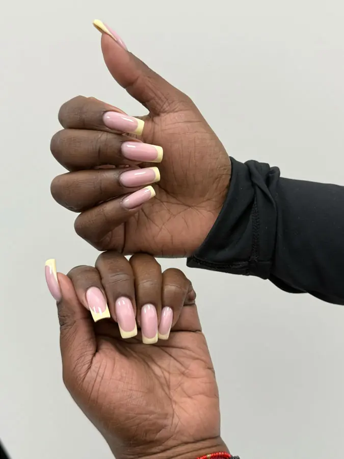 Russian hard gel manicure by Julia