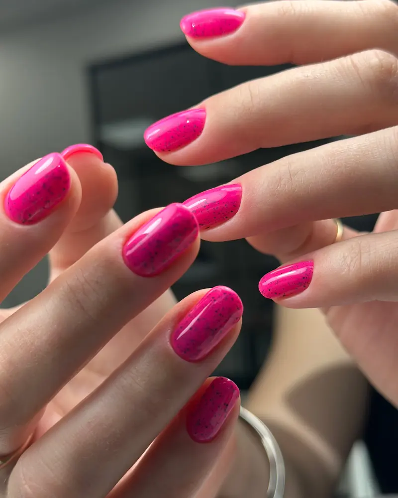 Detailed Russian gel manicure with refined cuticle line in Flatiron NYC