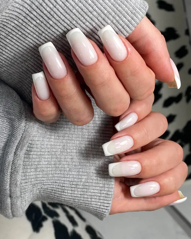 Wedding gel manicure in NoMad, Manhattan