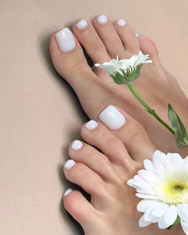 Wedding pedicure in Manhattan