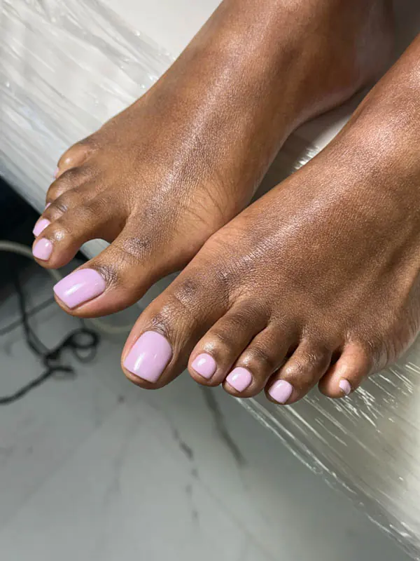 Wedding pedicure near Midtown NYC